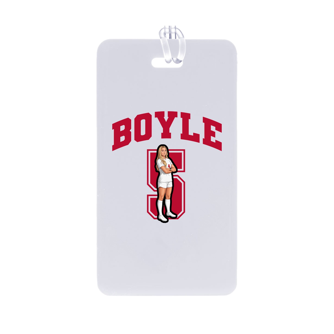 Bag Tag — Number in Classic