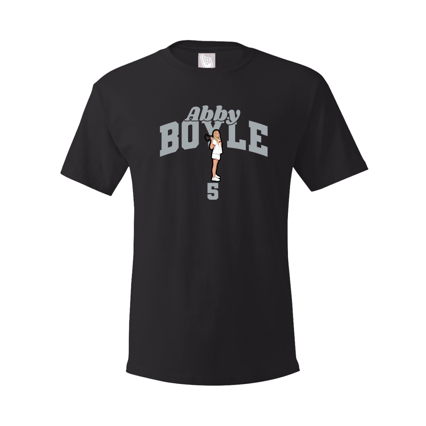 Youth Tee — Signature Arch in Black
