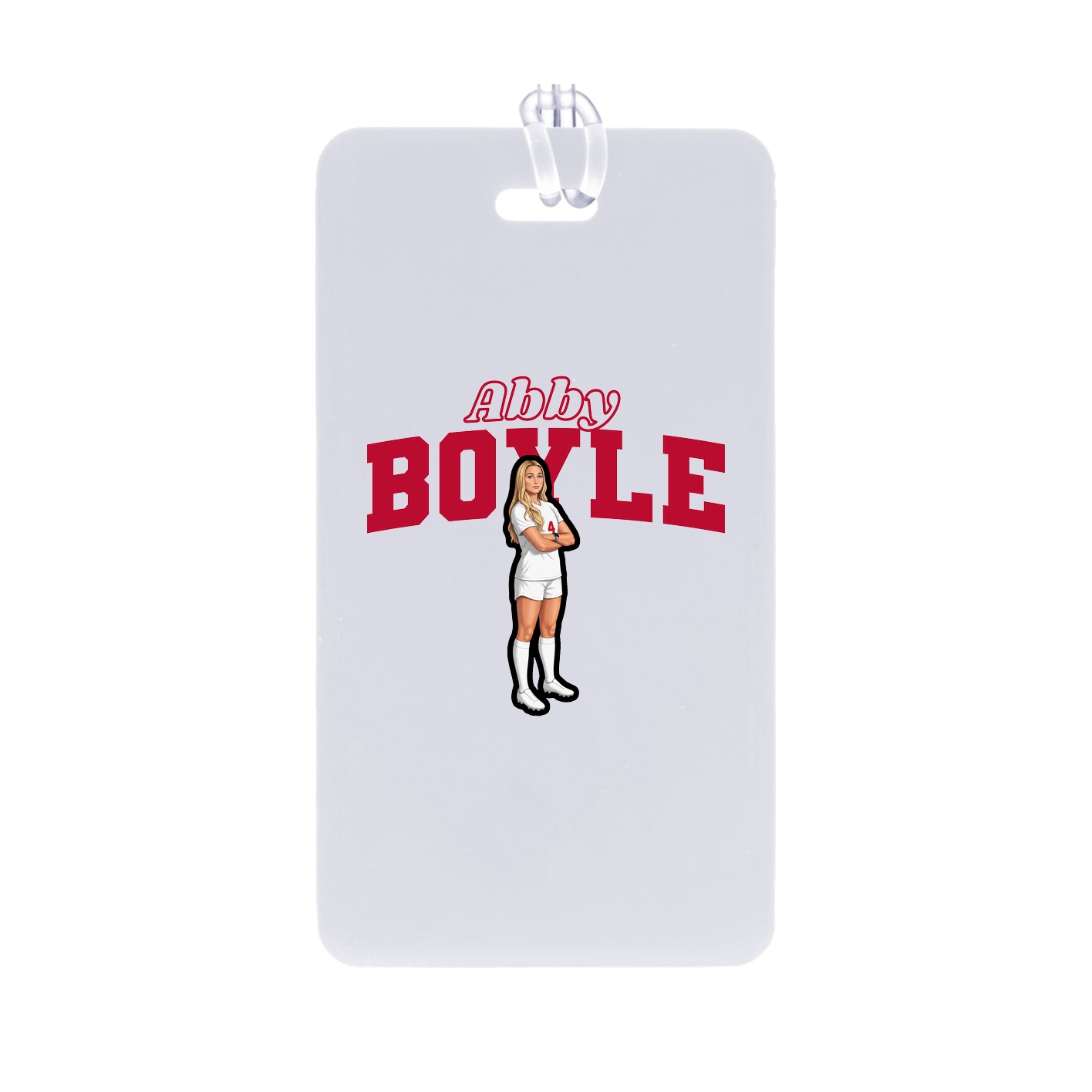 Bag Tag — Name Arch in Classic