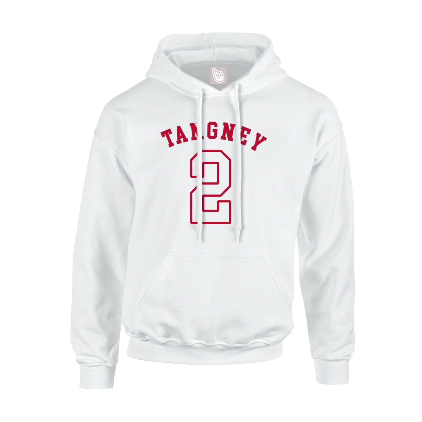 Hoodie — Shirsey Arch in White