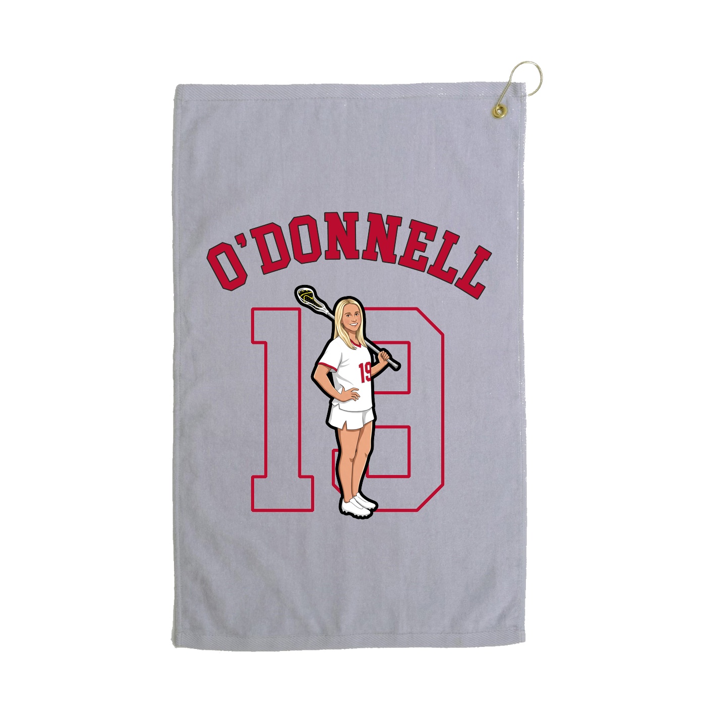 Golf Towel — Shirsey Arch in Grey