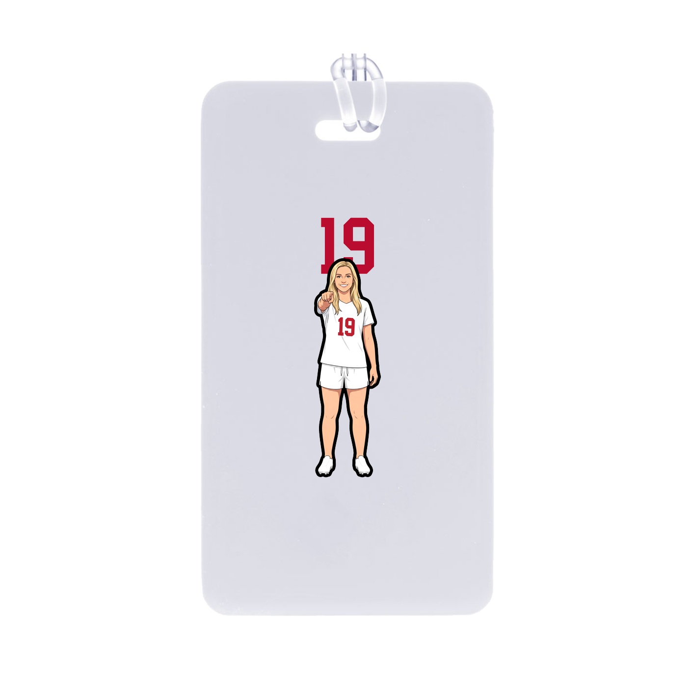 Bag Tag — Number Top in Classic