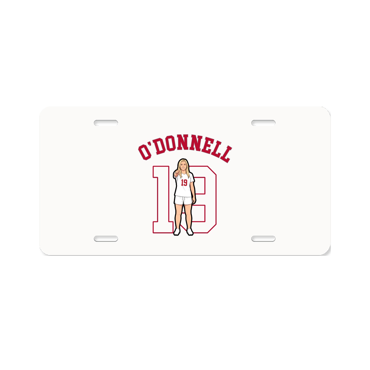 License Plate — Shirsey Arch in Classic