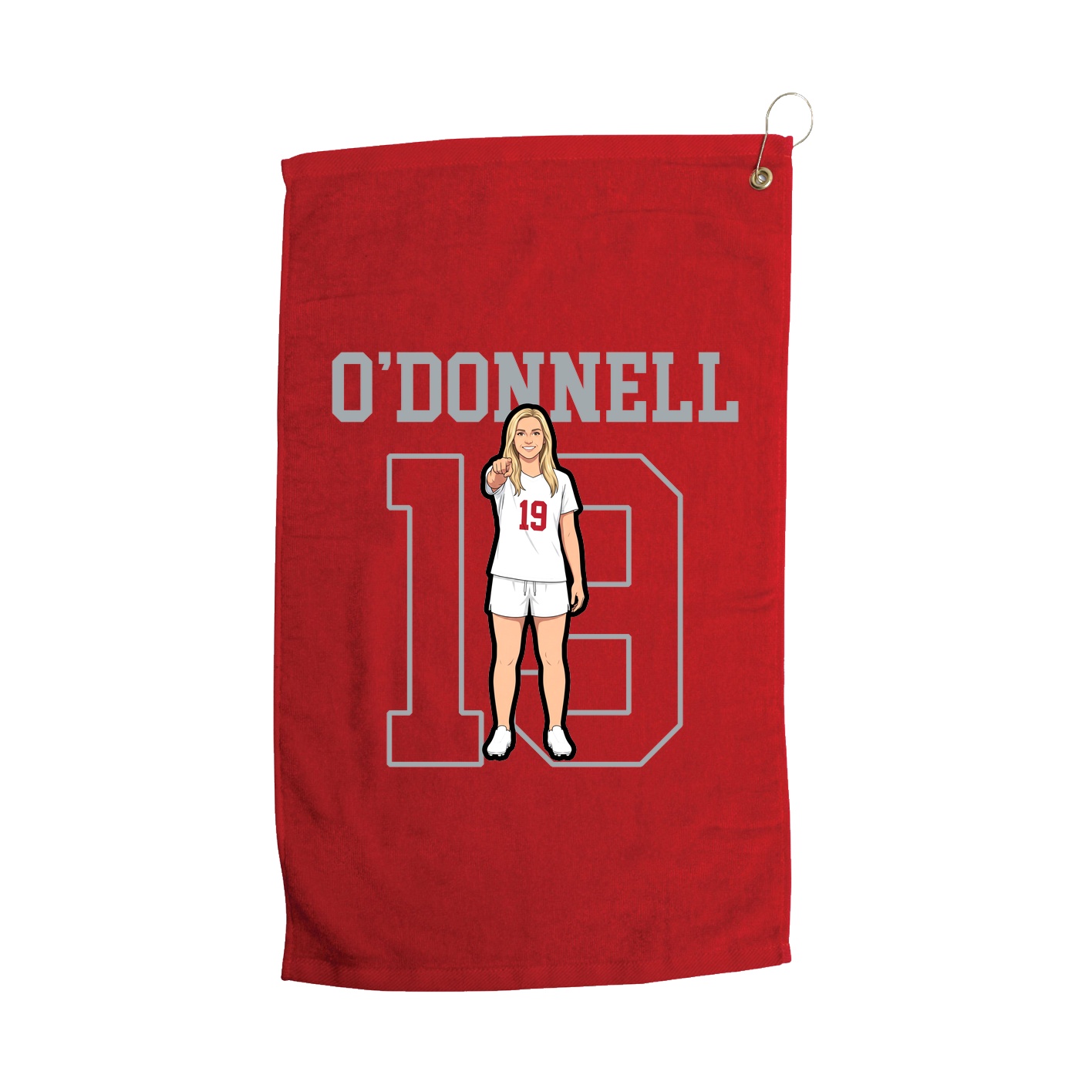 Golf Towel — Shirsey in Red
