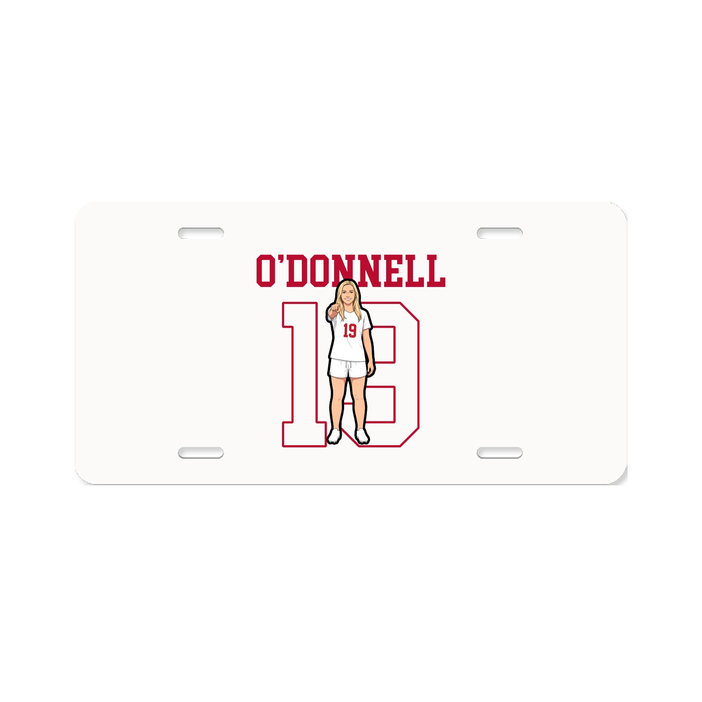 License Plate — Shirsey in Classic