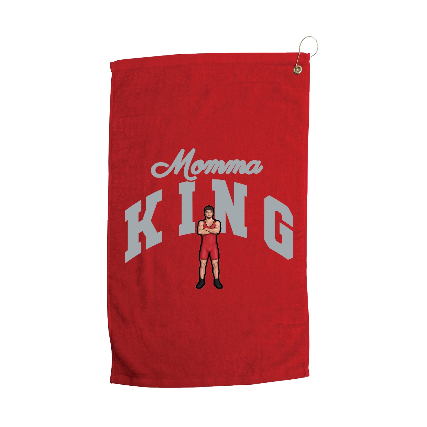 Golf Towel — Mothers Day Arch in Red