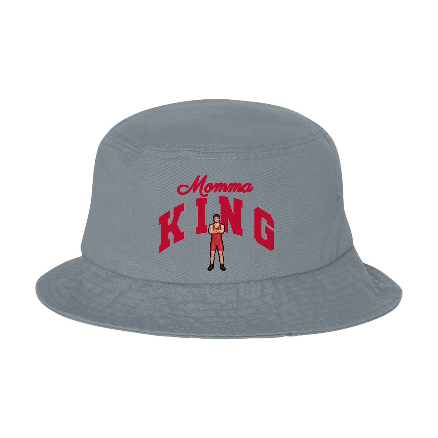 Bucket Cap — Mothers Day Arch in Grey