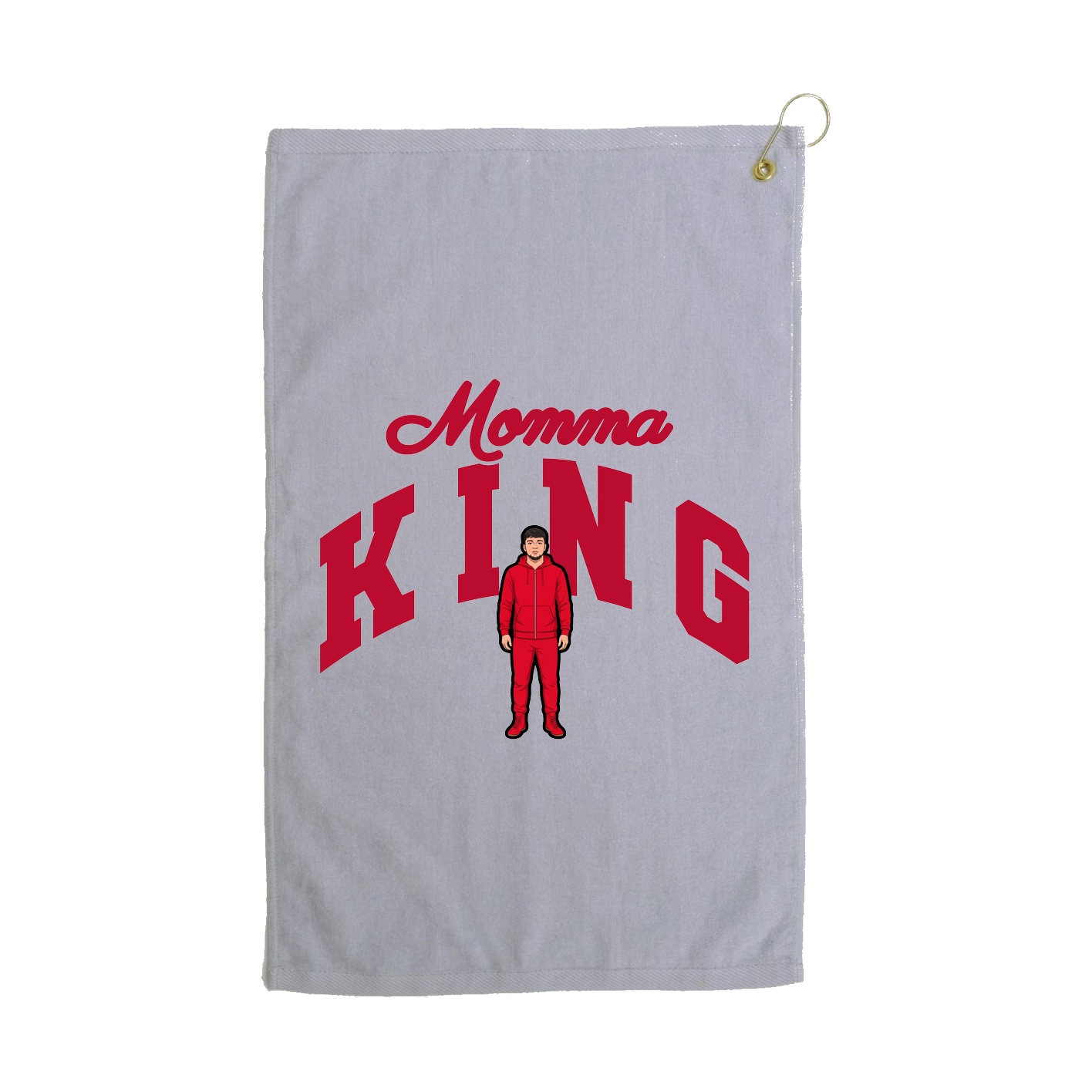 Golf Towel — Mothers Day Arch in Grey