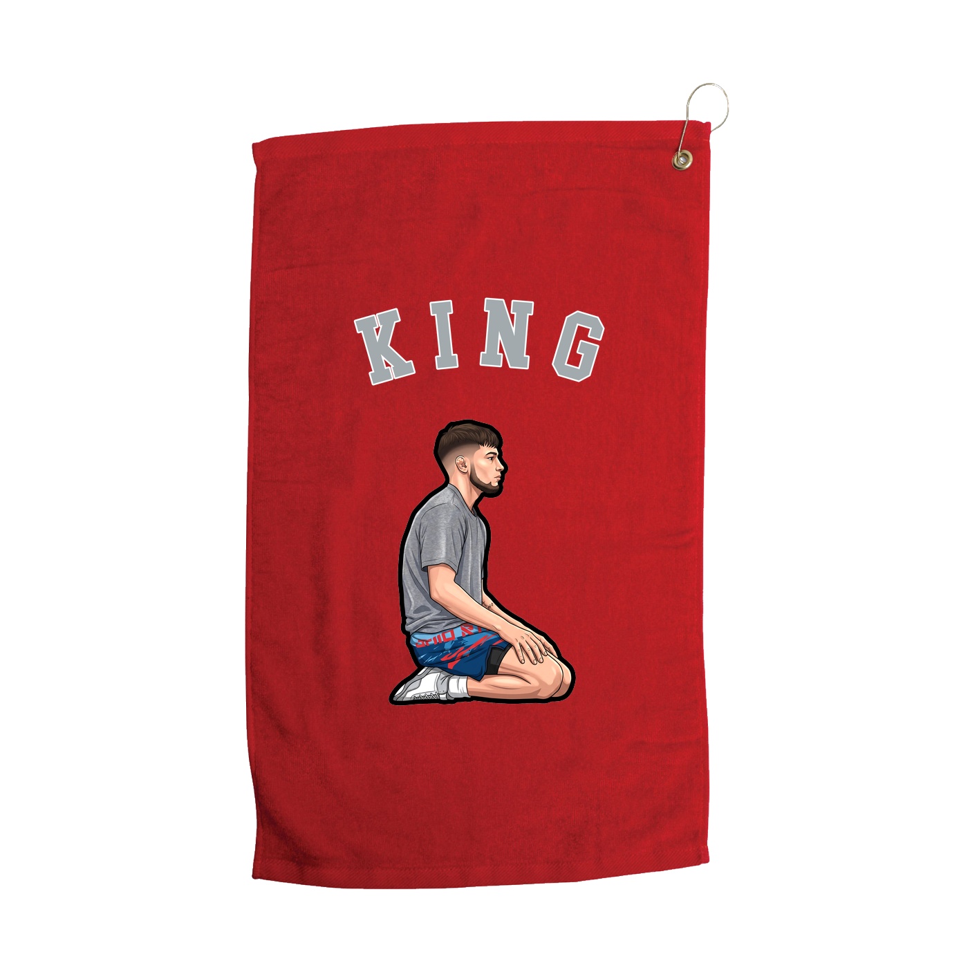 Golf Towel — Shirsey Arch in Red