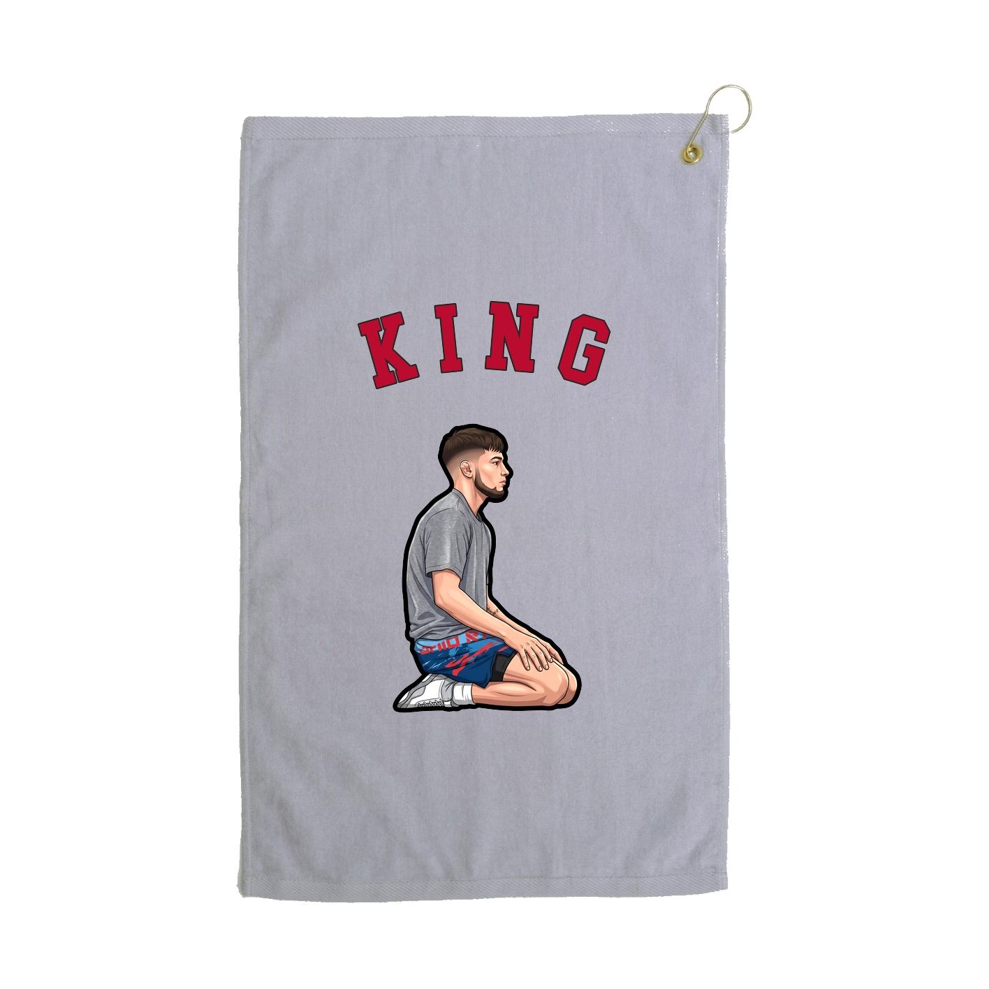 Golf Towel — Shirsey Arch in Grey