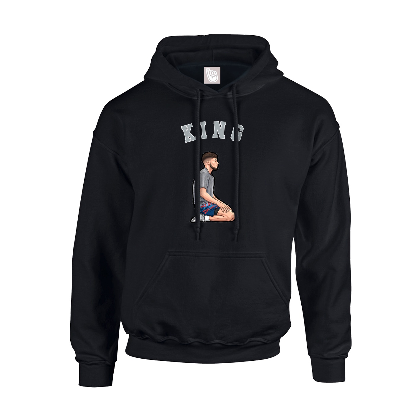 Youth Hoodie — Shirsey Arch in Black