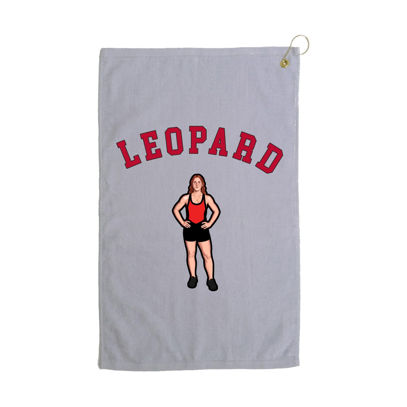 Golf Towel — Shirsey Arch in Grey