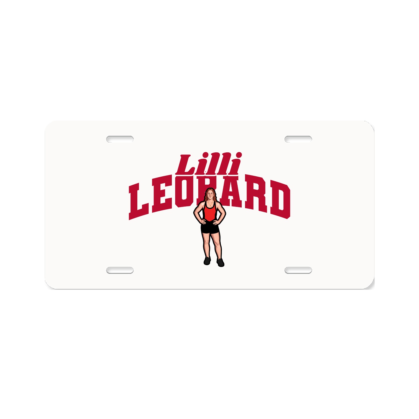 License Plate — Signature Arch in Classic