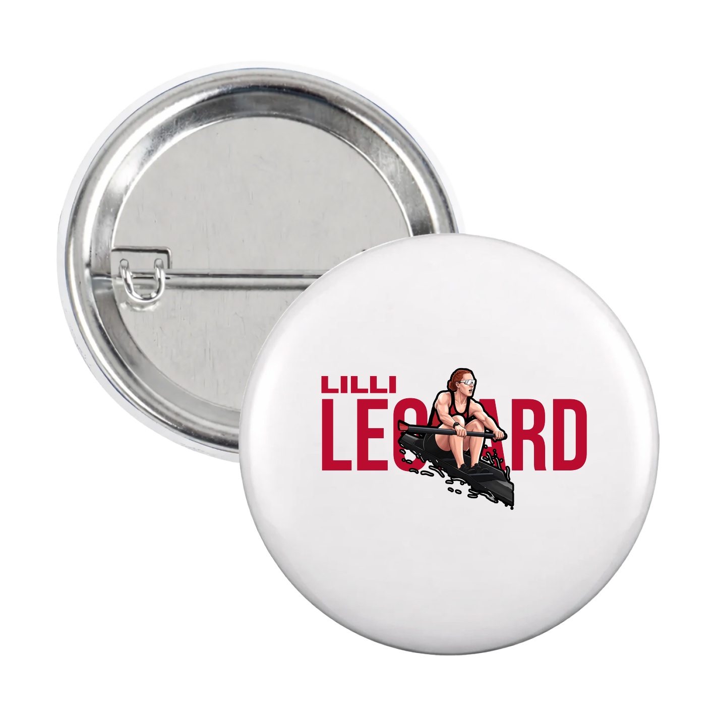 Game Day Button — Player Name in White