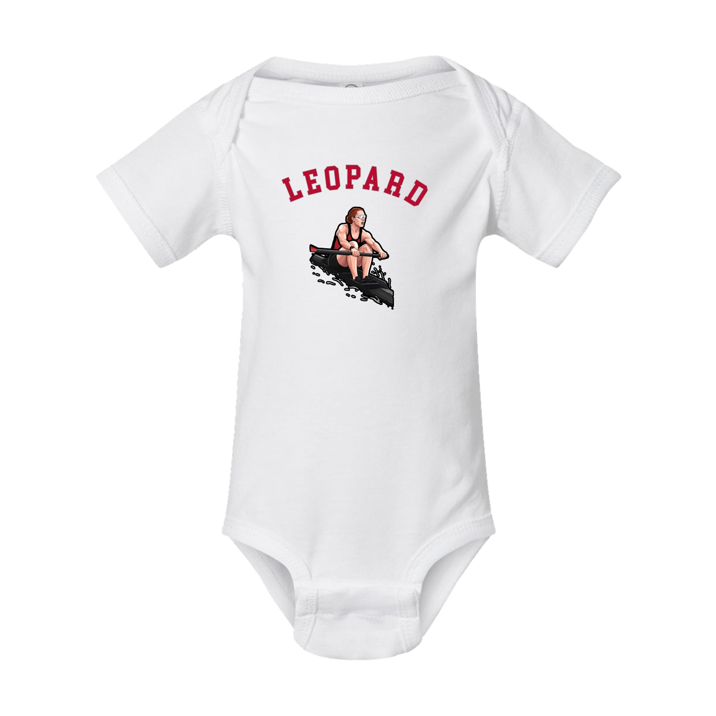 Baby Onesie — Shirsey Arch in White