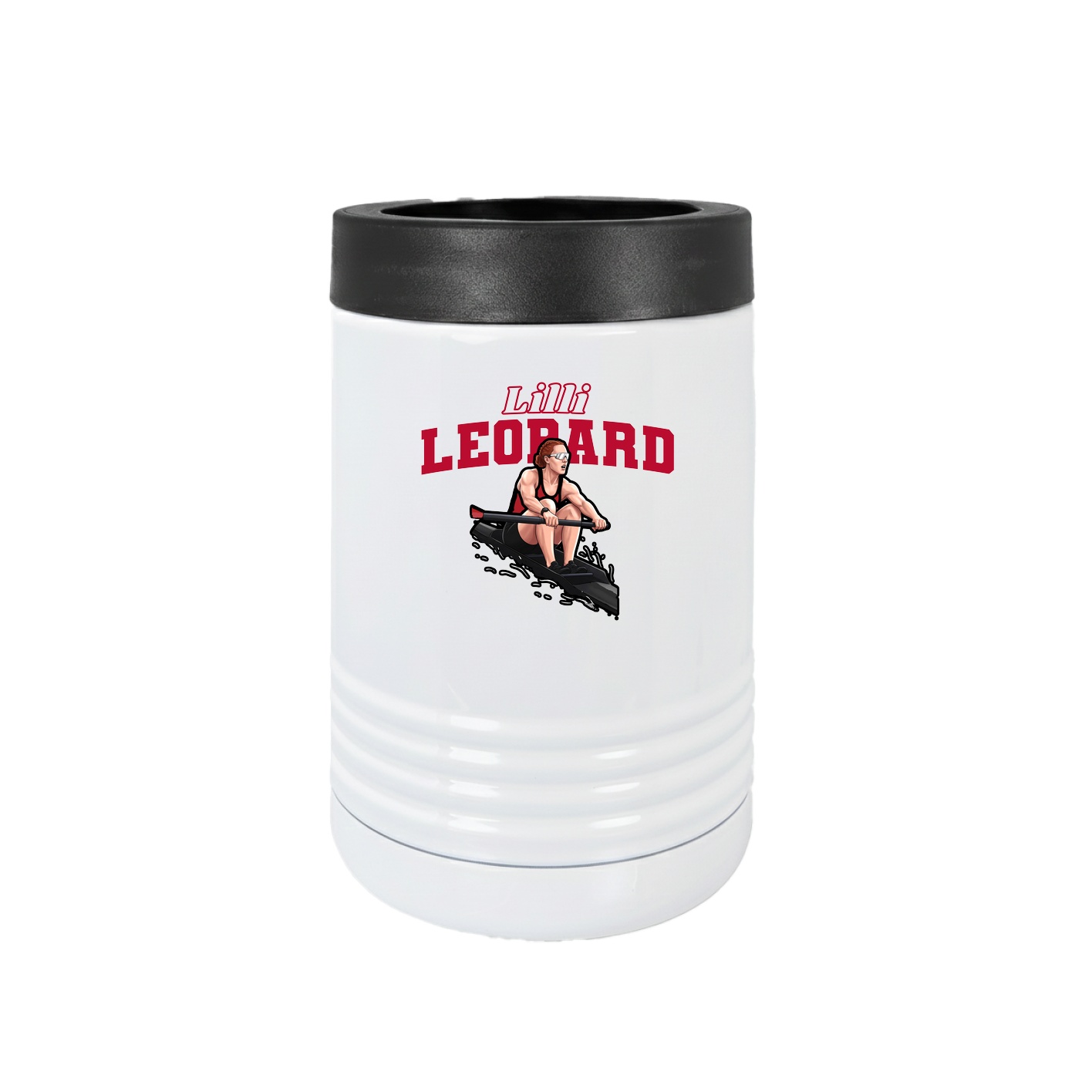 Beverage Holder — Name Arch in White
