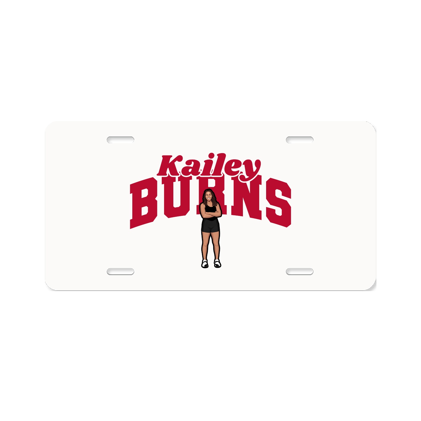 License Plate — Signature Arch in Classic
