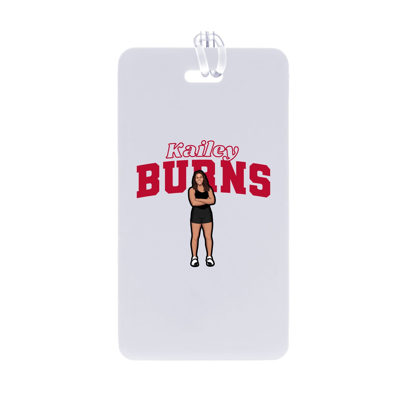 Bag Tag — Name Arch in Classic