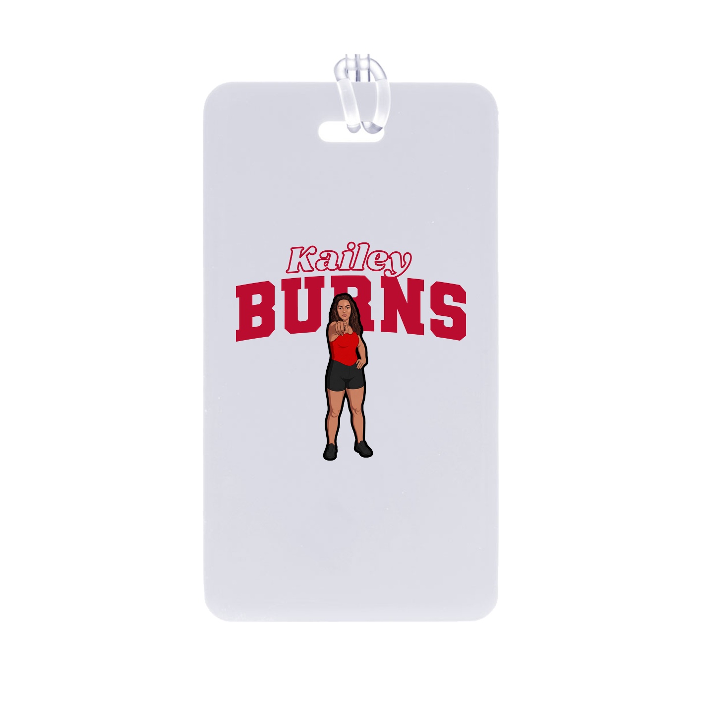 Bag Tag — Name Arch in Classic