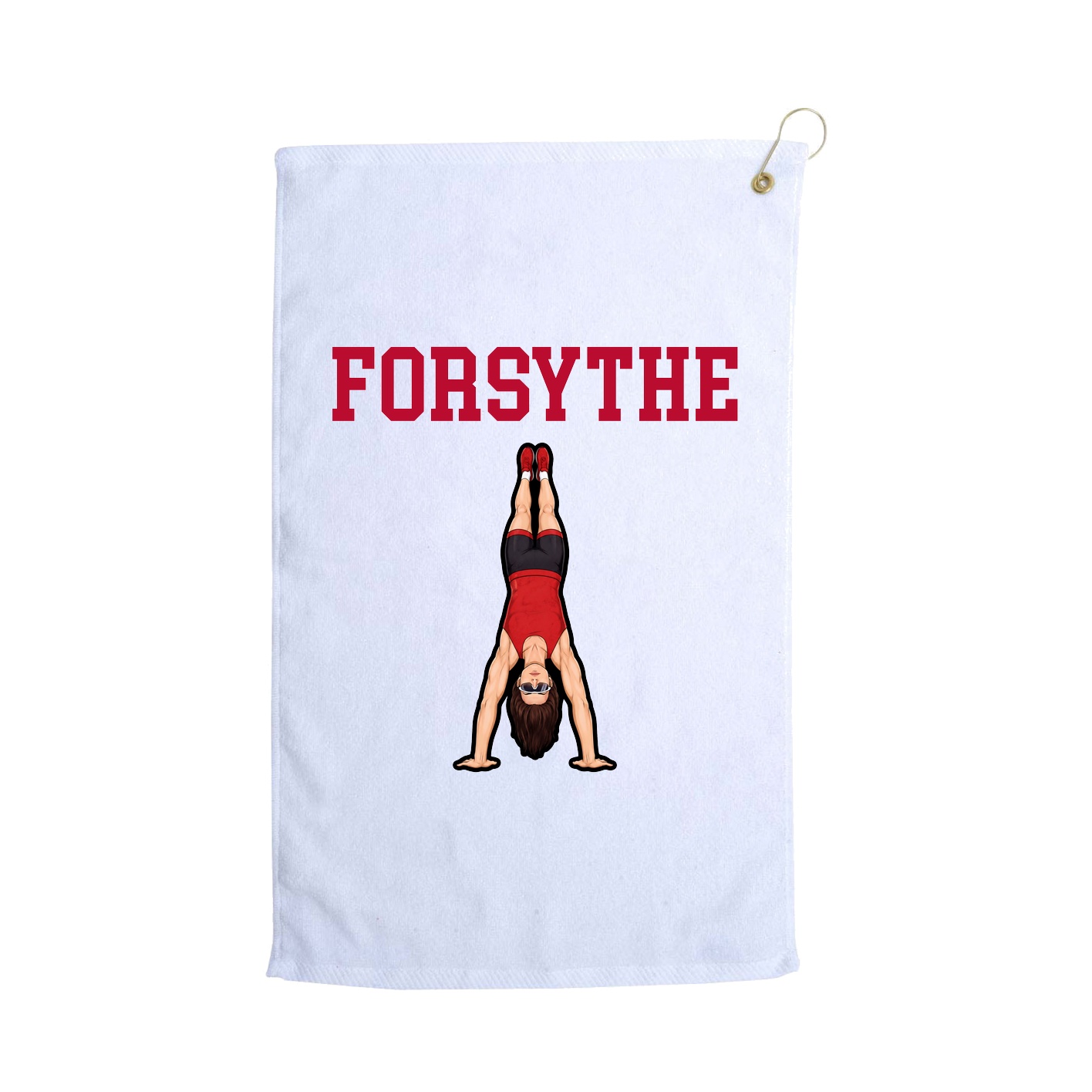 Golf Towel — Shirsey in White