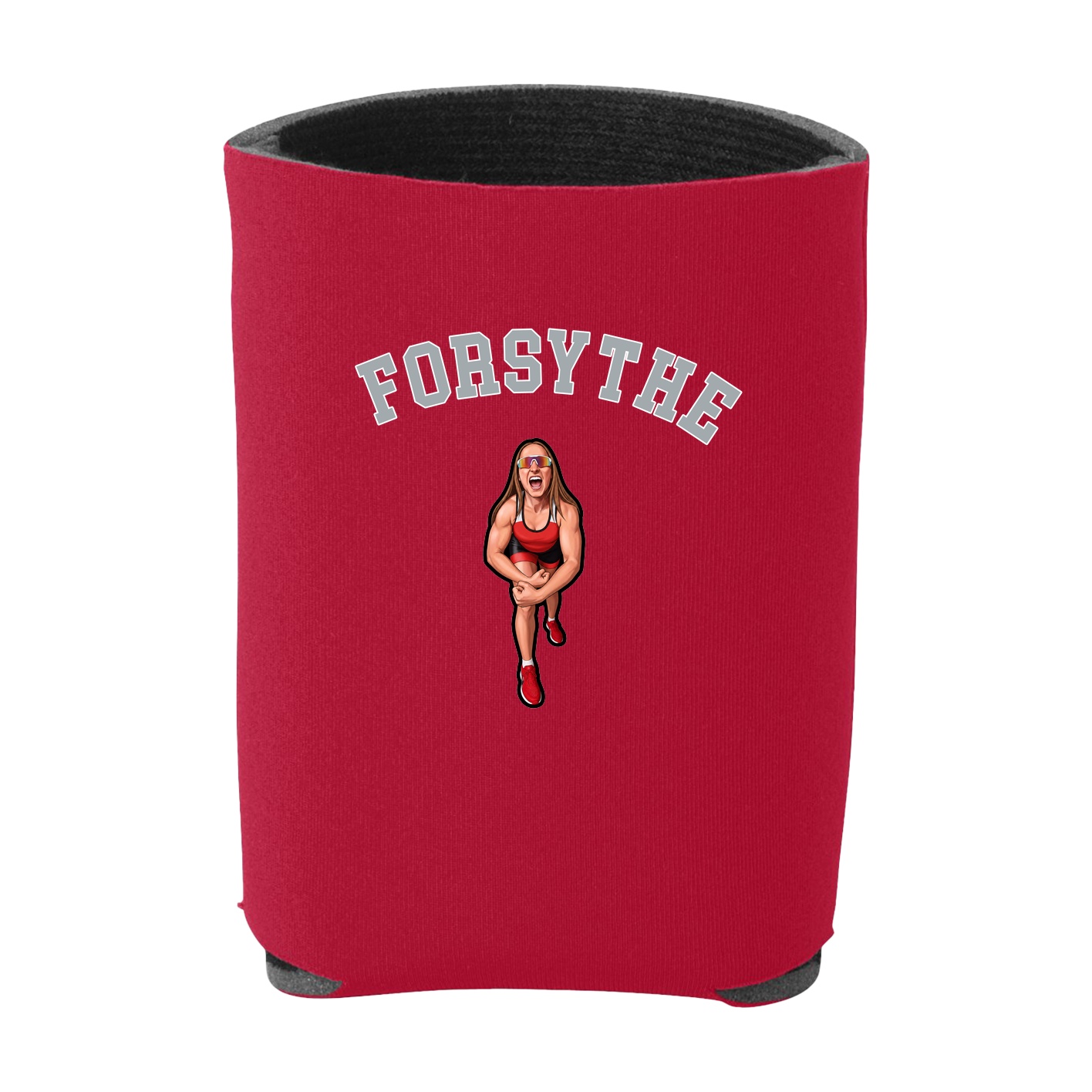 Can Holder — Shirsey Arch in Red