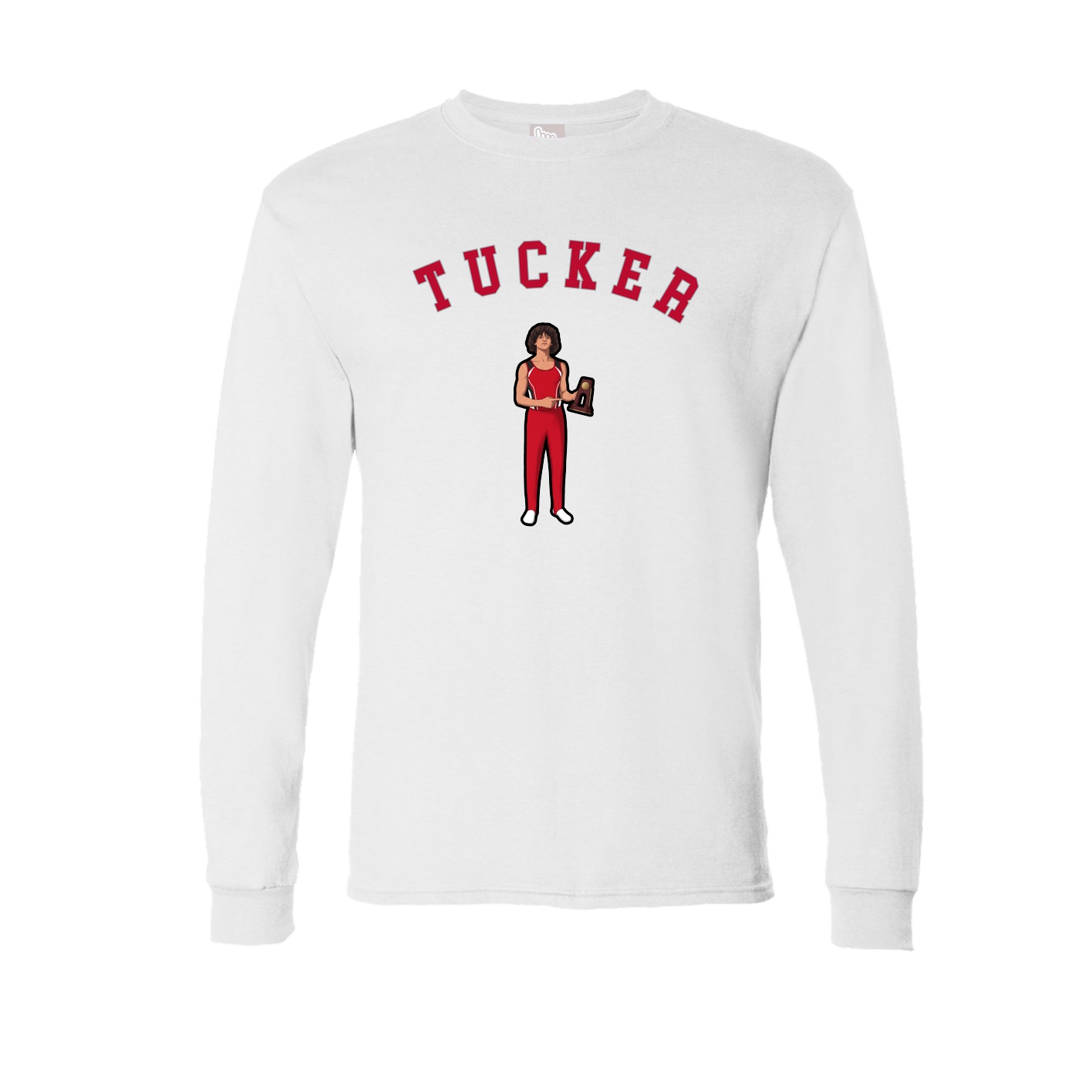 Long Sleeve Tee — Shirsey Arch in White