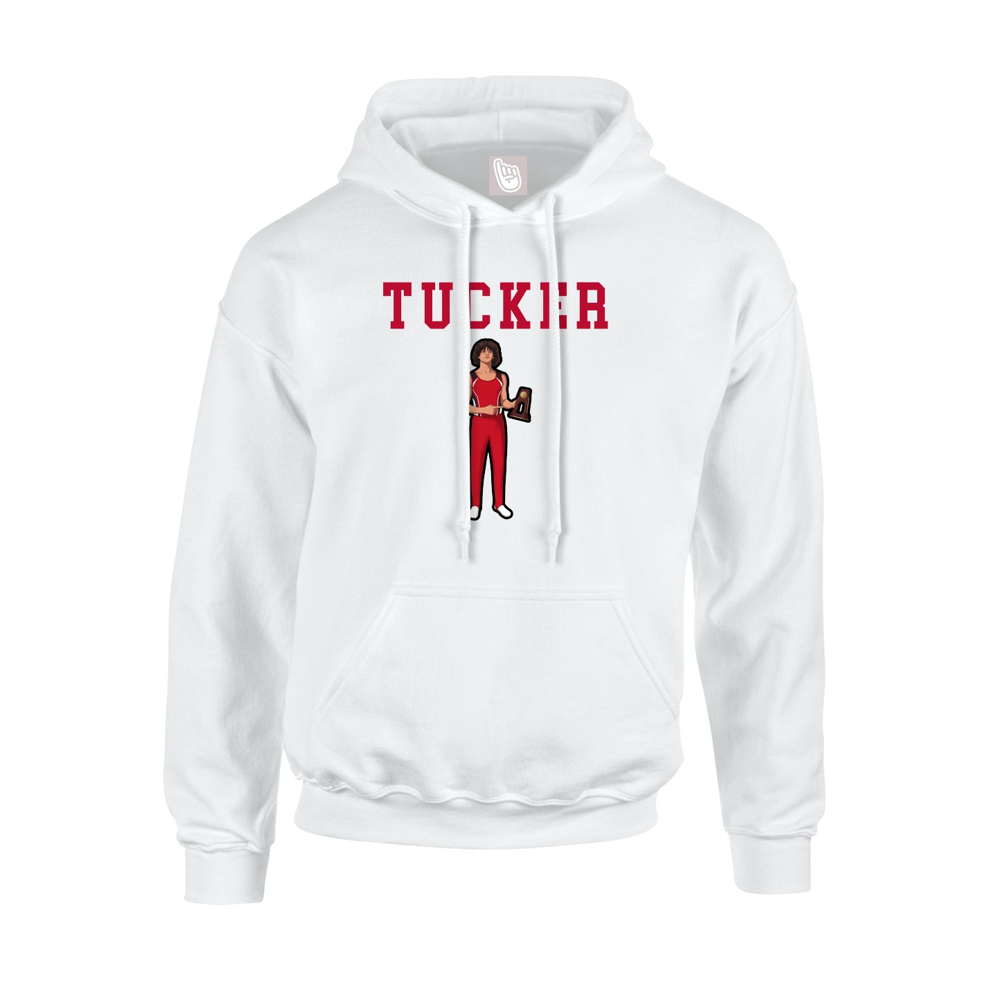 Hoodie — Shirsey in White