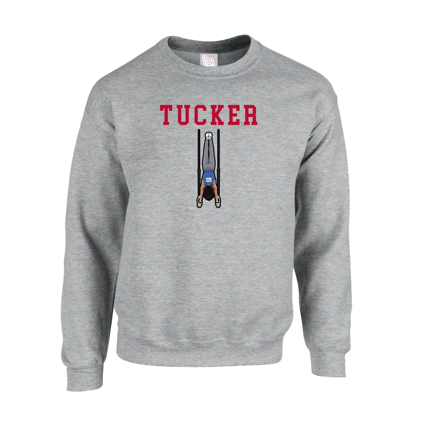 Fleece Crew — Shirsey in Grey