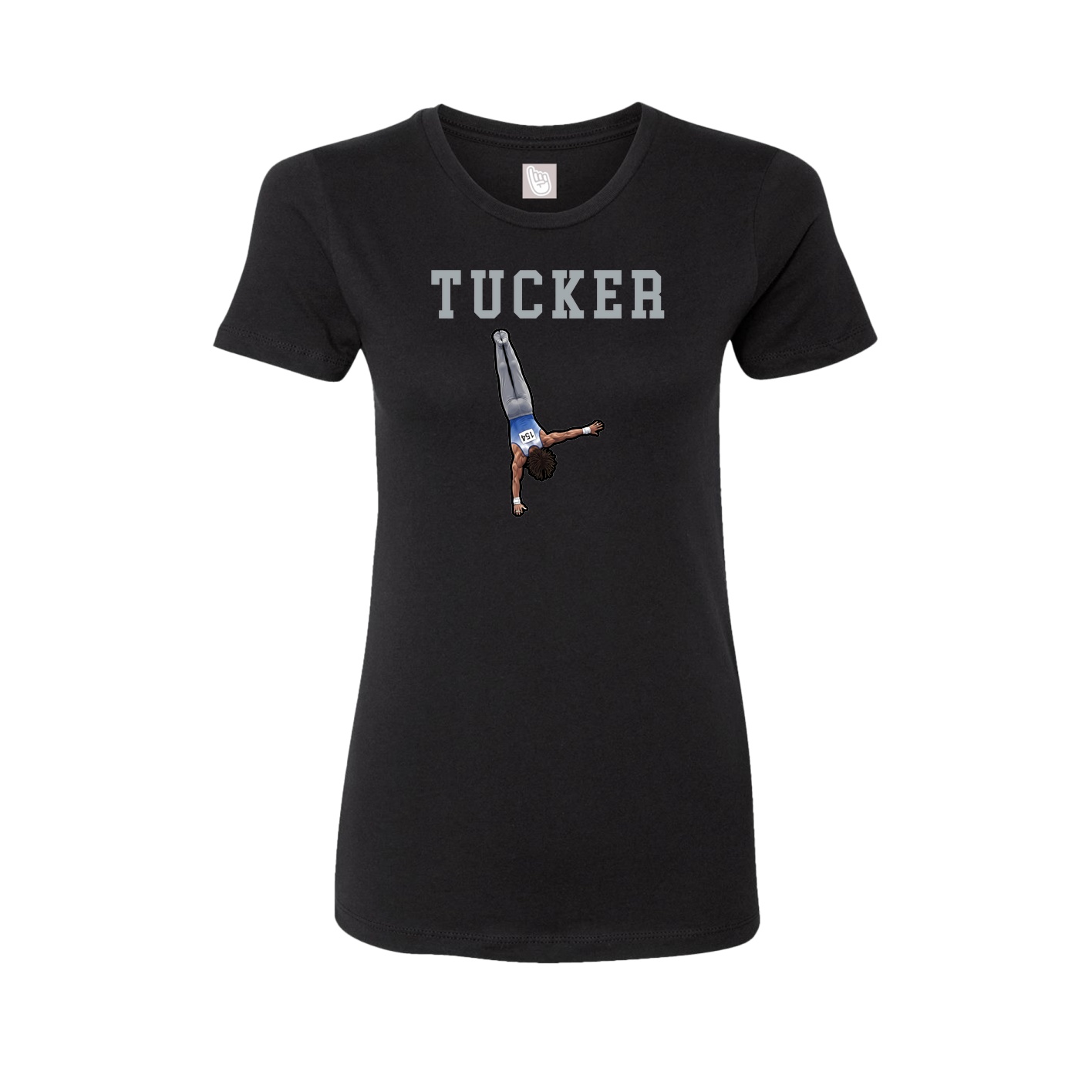 Fitted Women's Tee — Shirsey in Black