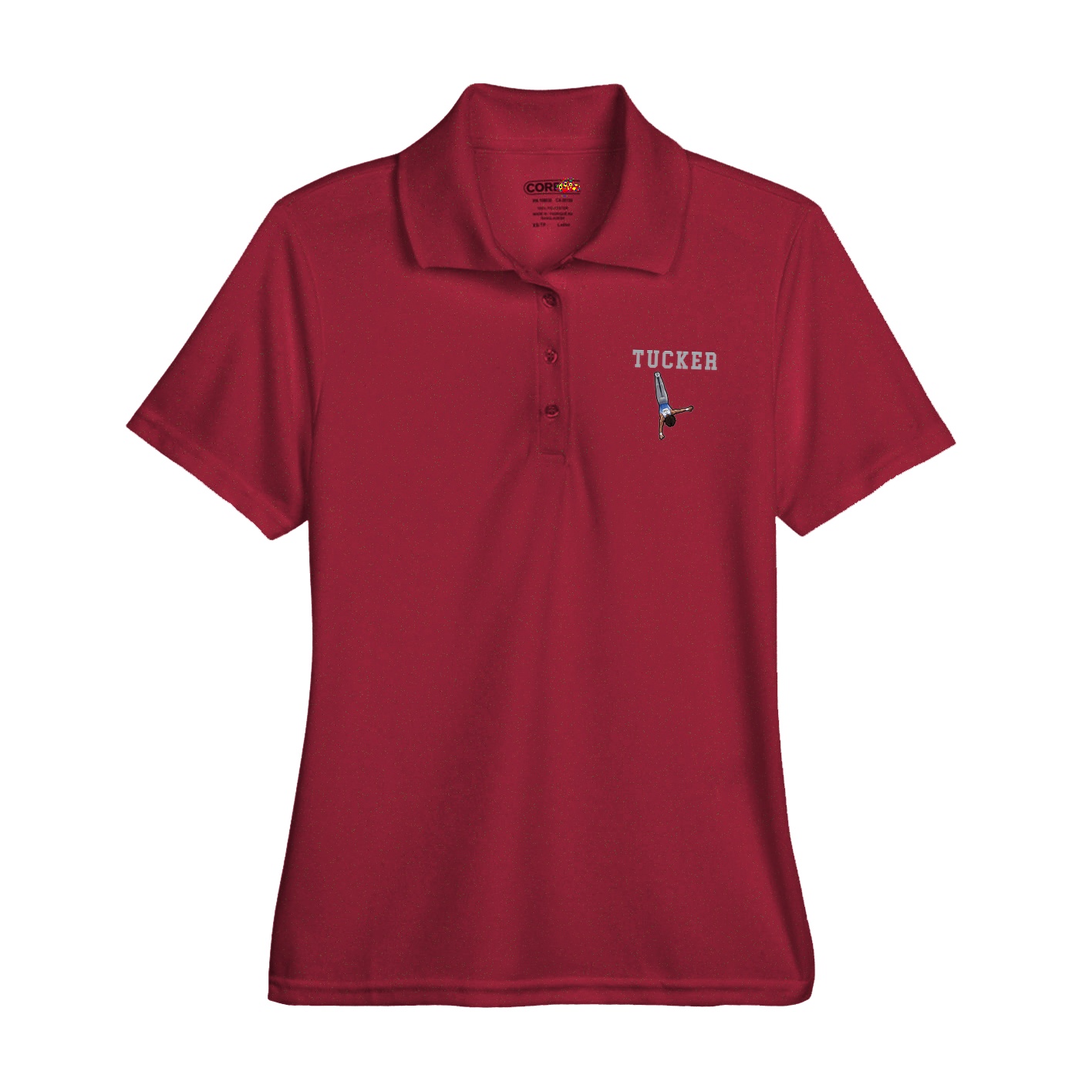 Womens Performance Polo — Shirsey in Red