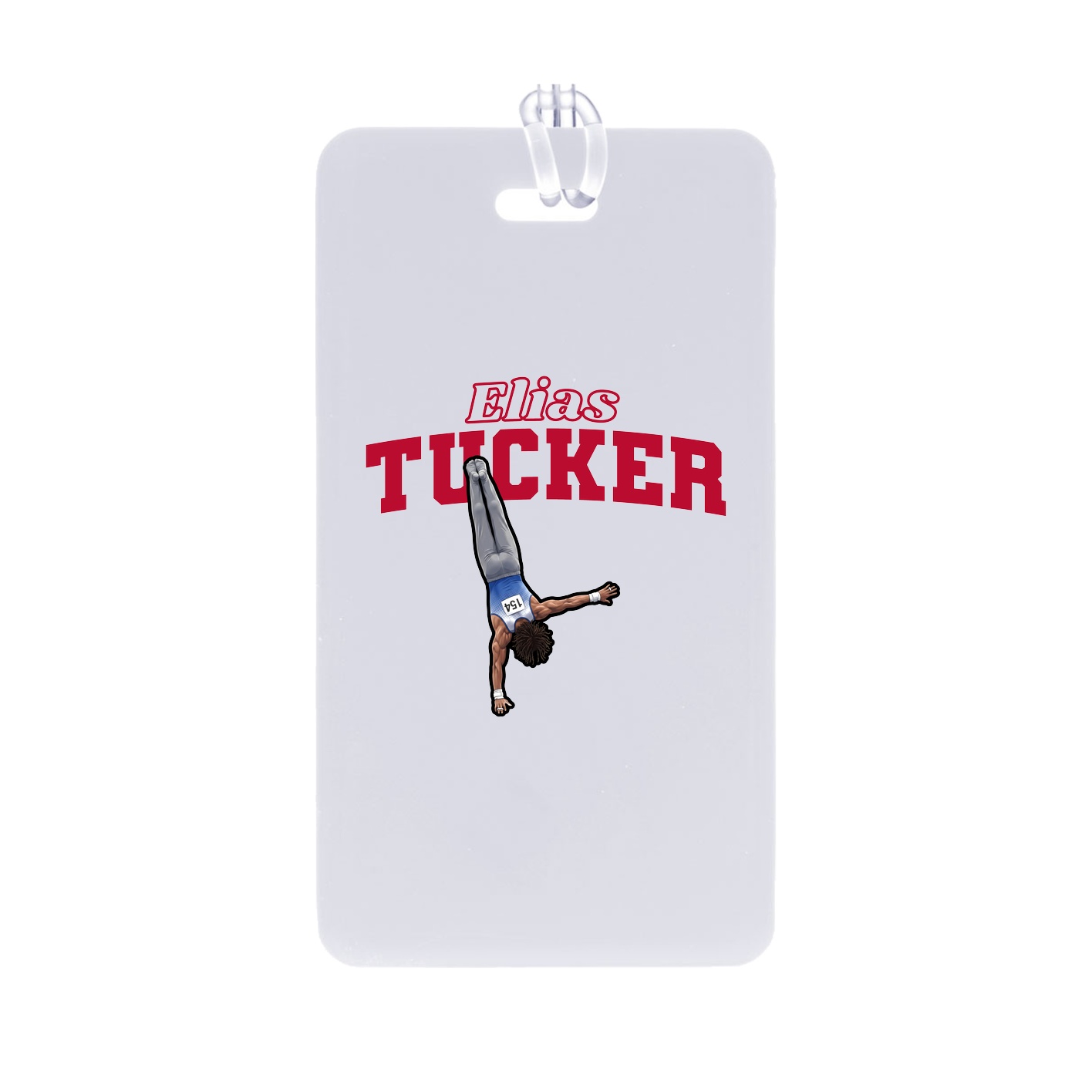 Bag Tag — Name Arch in Classic