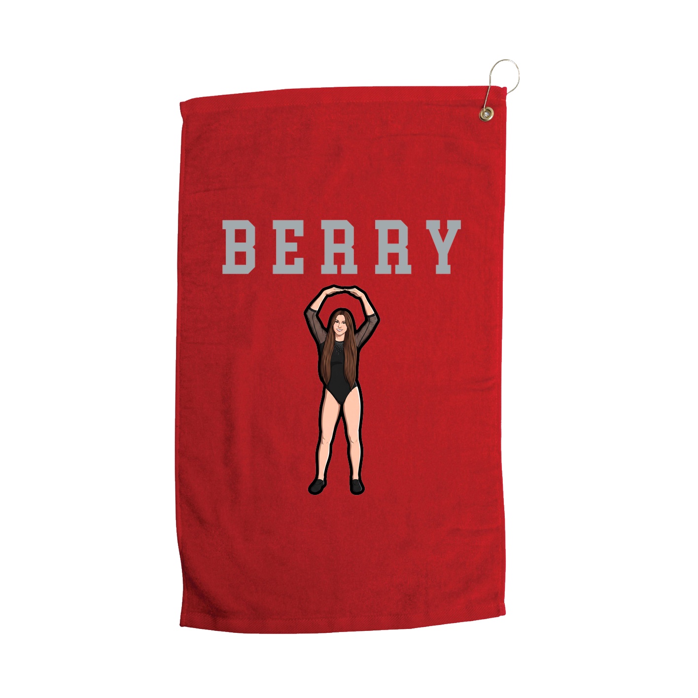 Golf Towel — Shirsey in Red