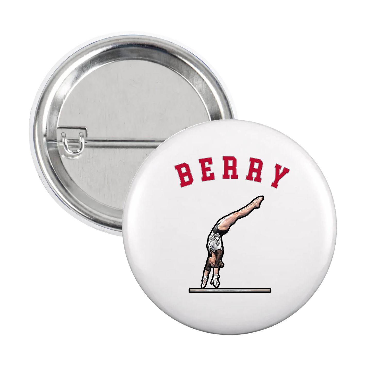 Game Day Button — Shirsey Arch in White