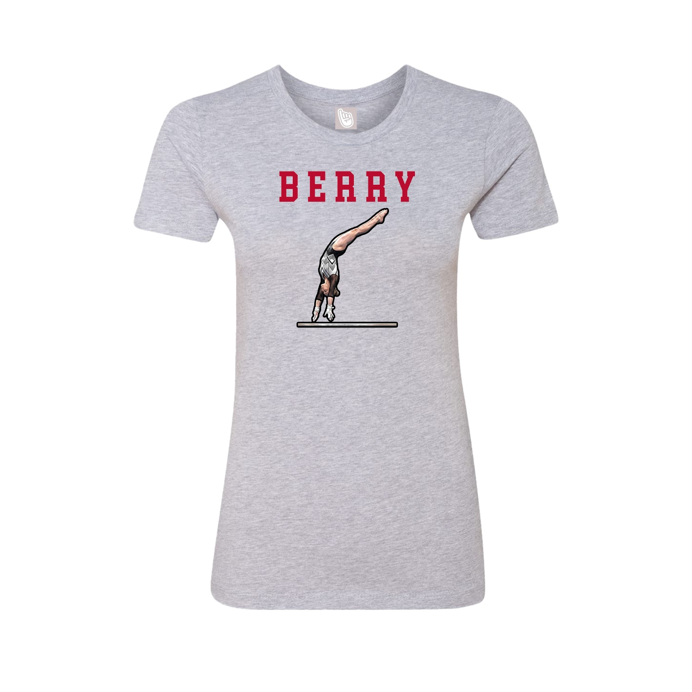 Fitted Women's Tee — Shirsey in Grey