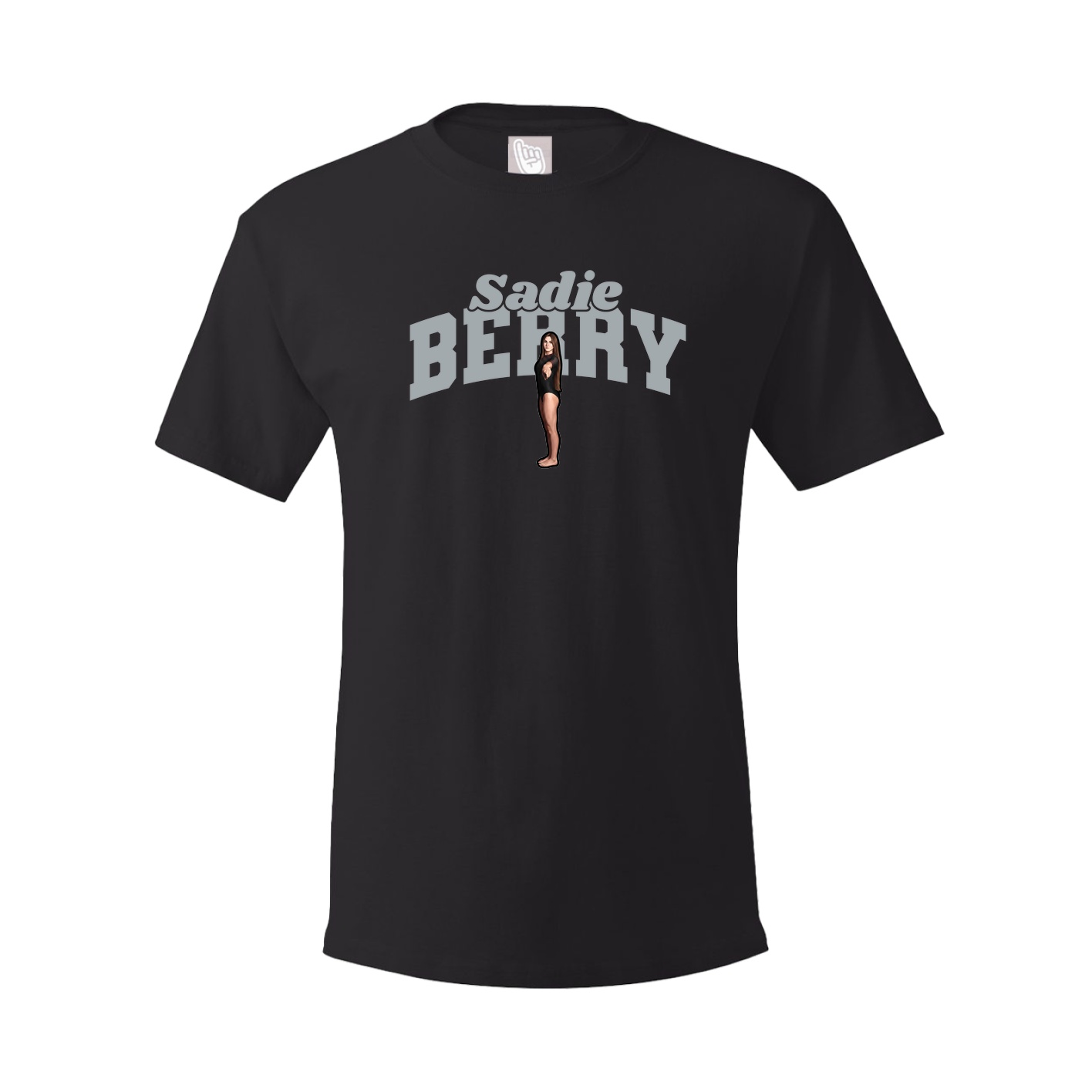 Youth Tee — Signature Arch in Black