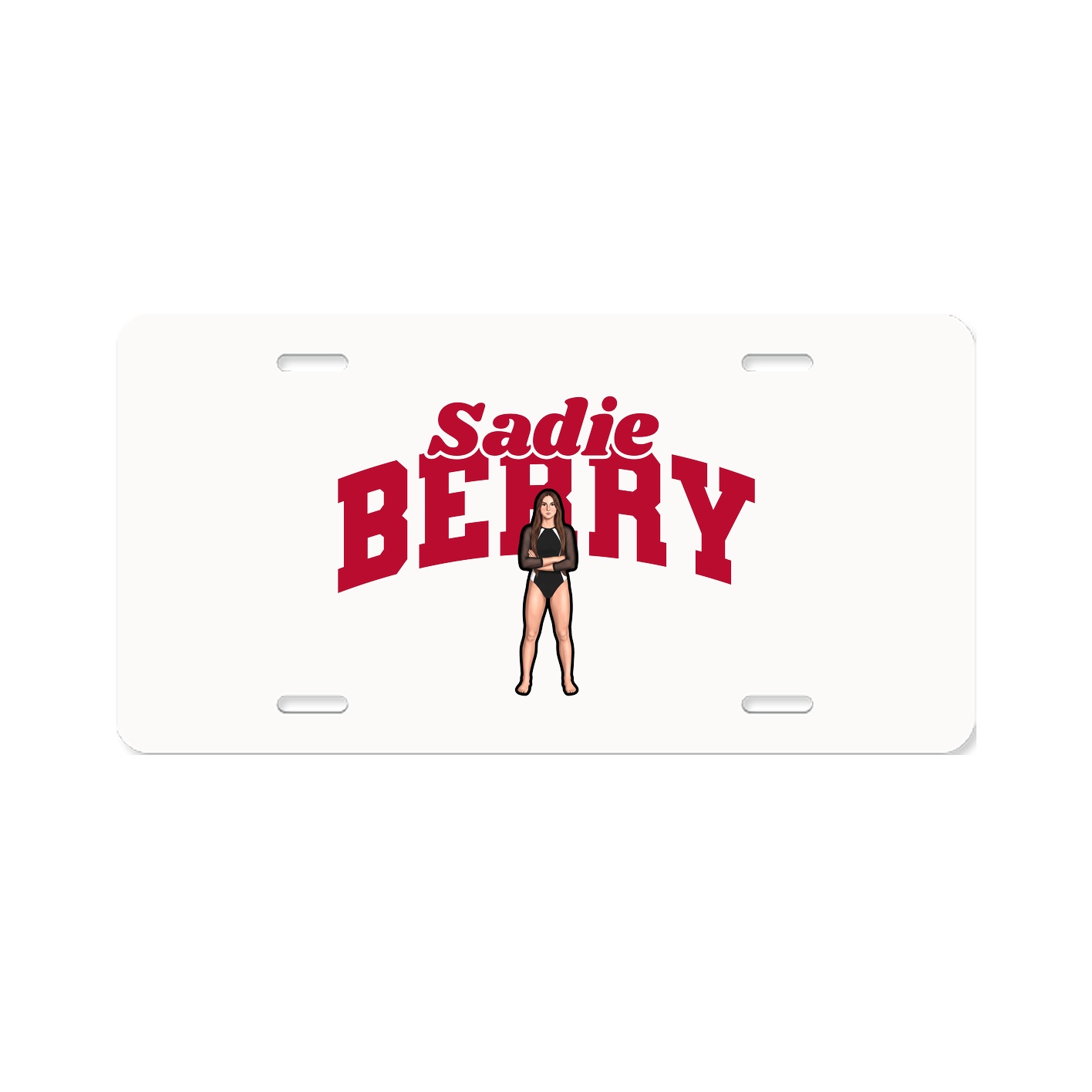 License Plate — Signature Arch in Classic