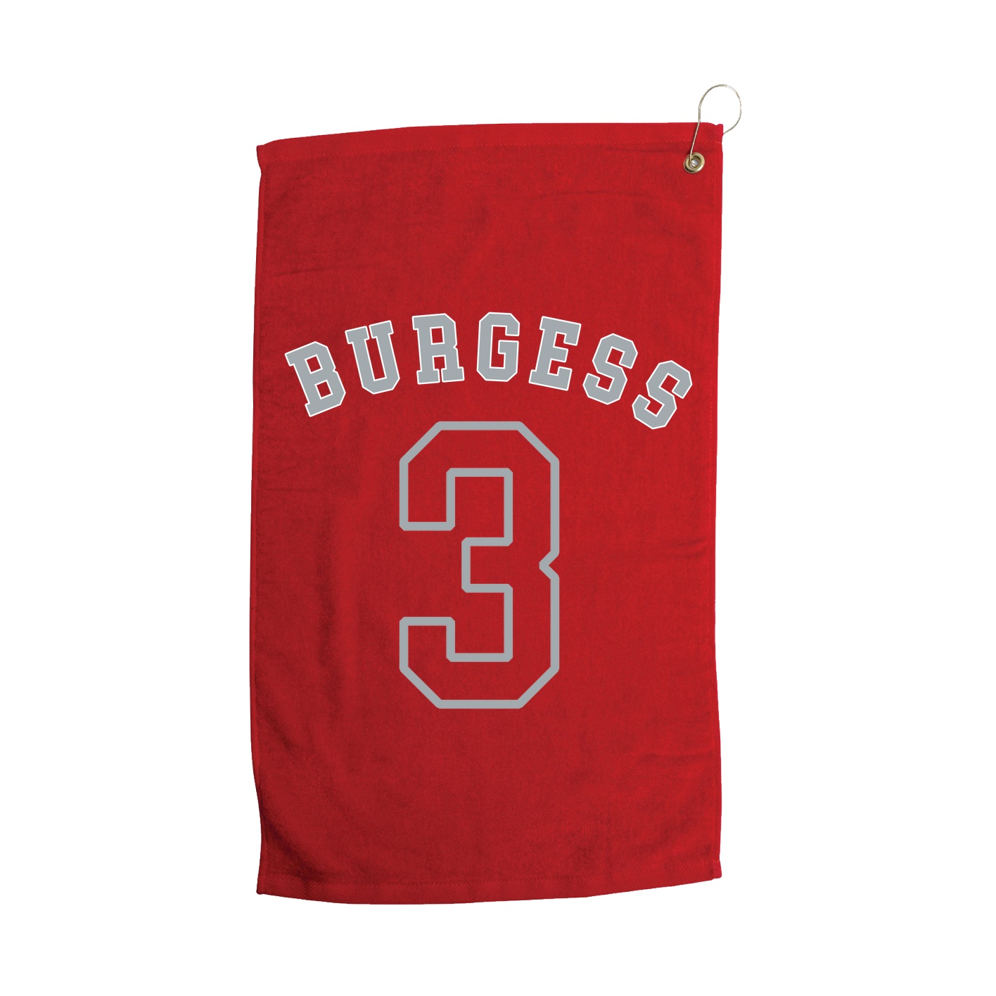 Golf Towel — Shirsey Arch in Red