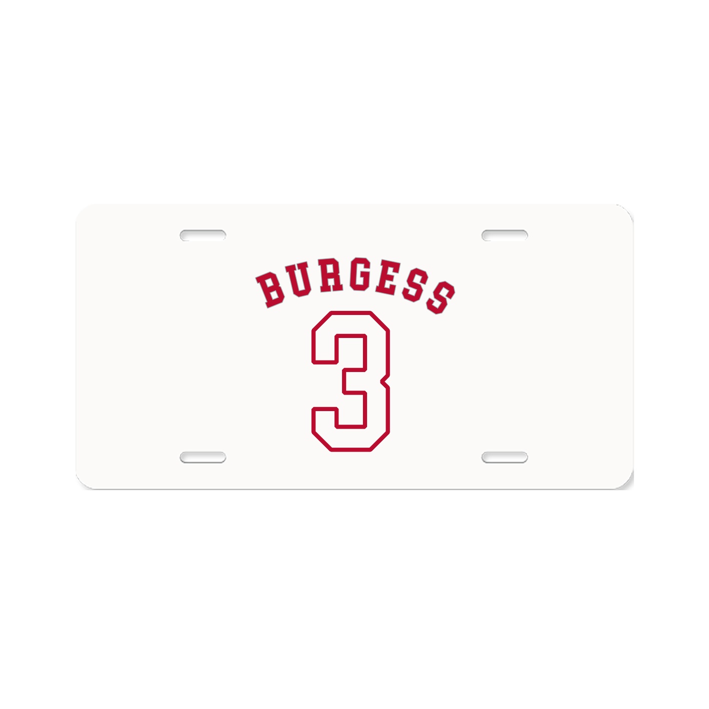 License Plate — Shirsey Arch in Classic