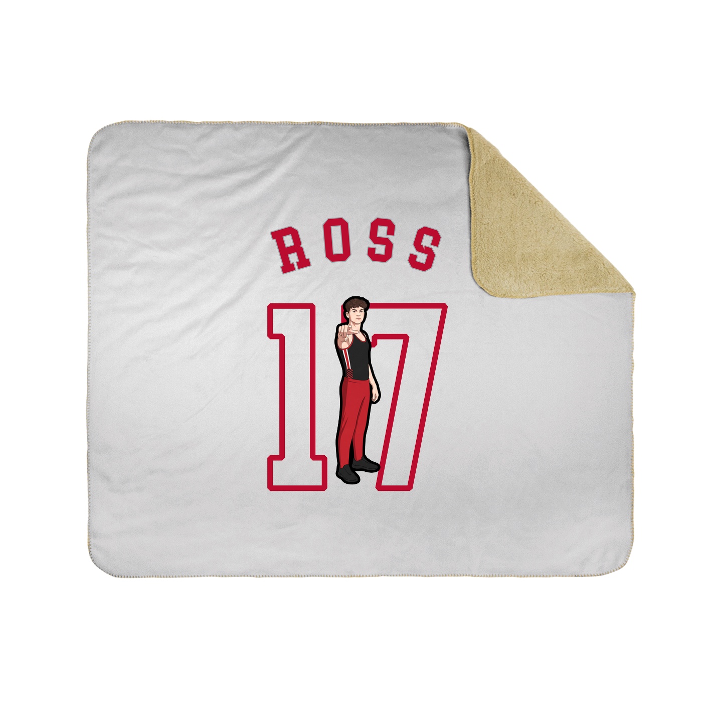 Throw Blanket — Shirsey Arch in White
