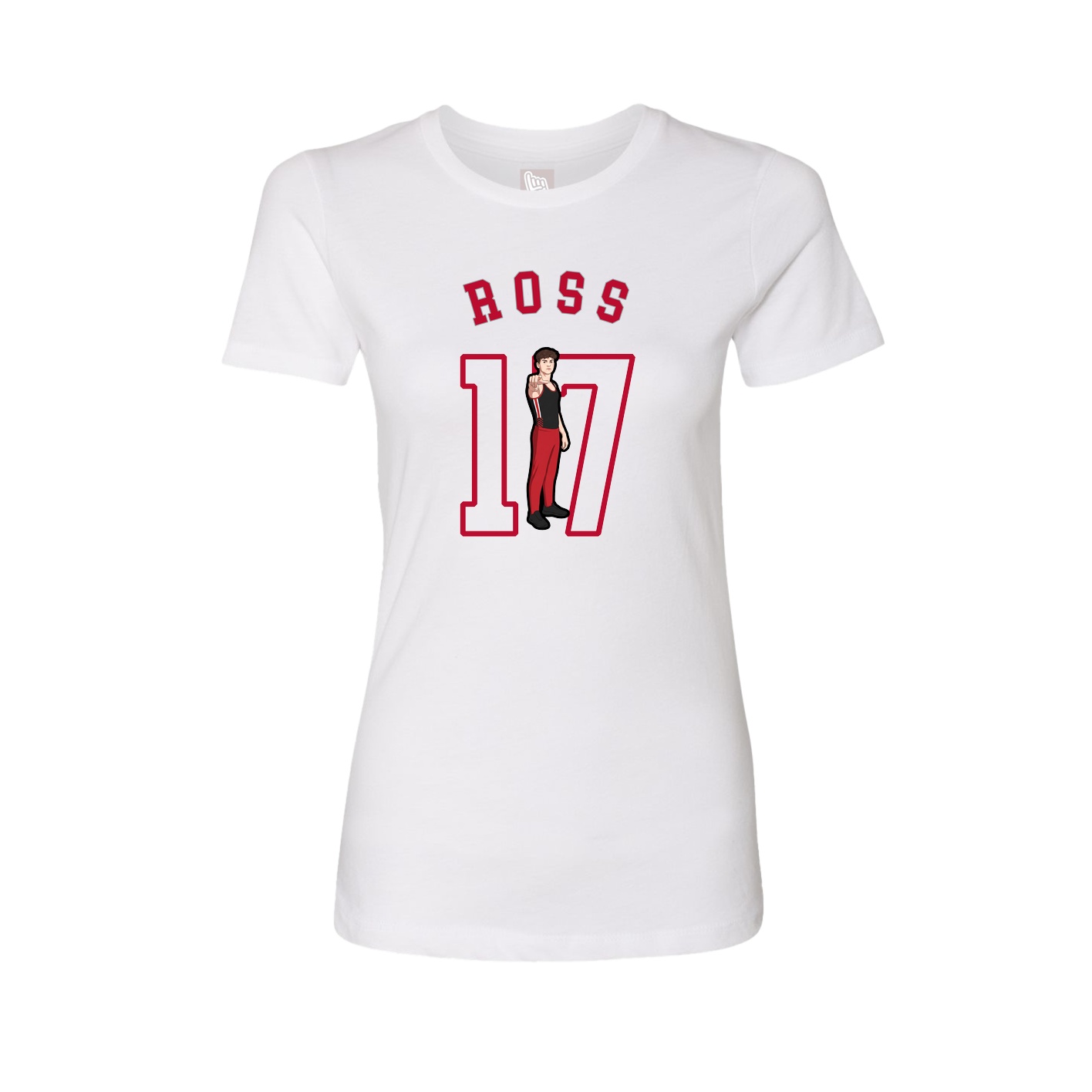 Womens Tee — Shirsey Arch in White