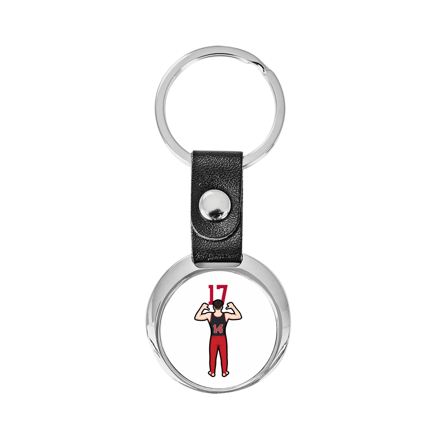 Key Chain — Number Top in Classic