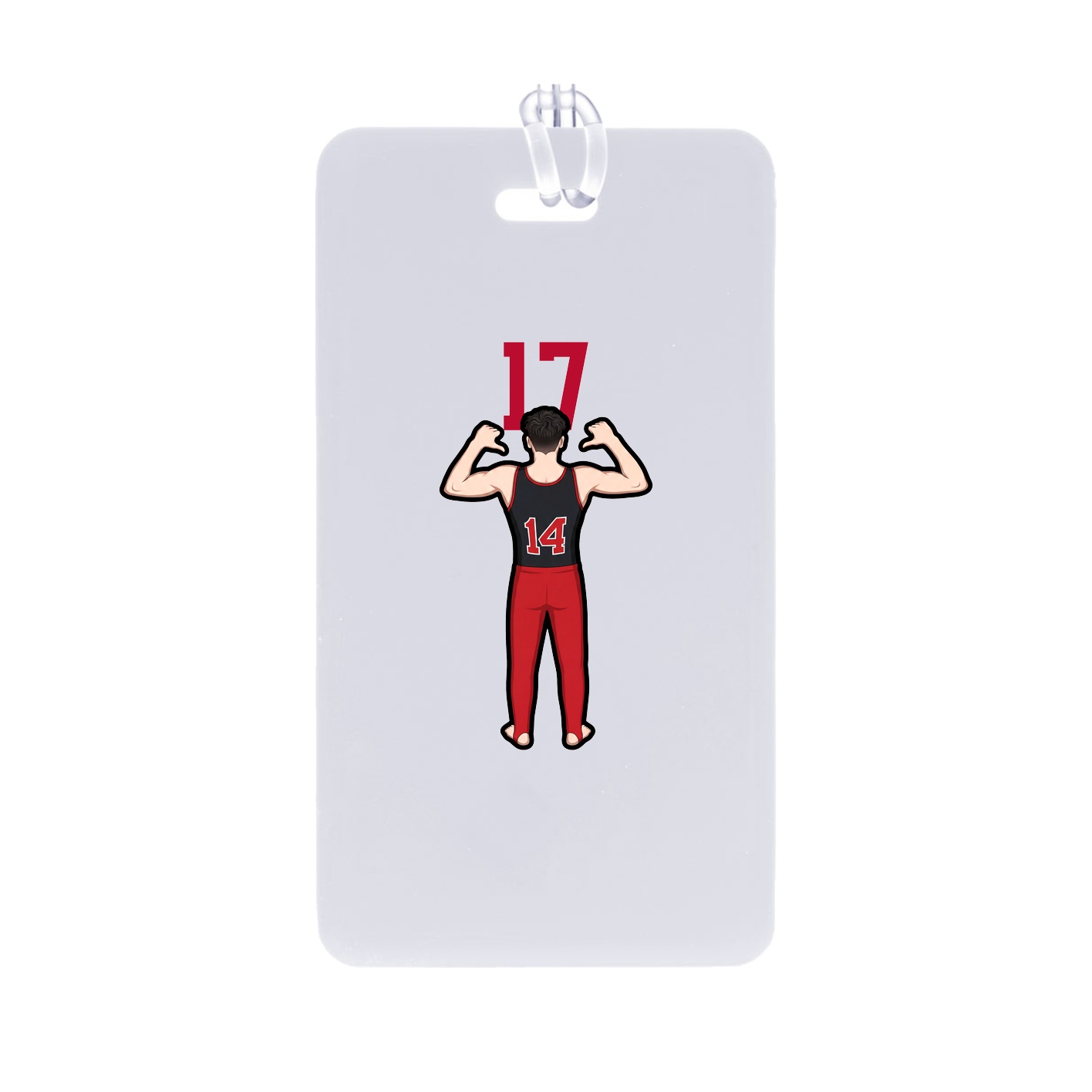 Bag Tag — Number Top in Classic