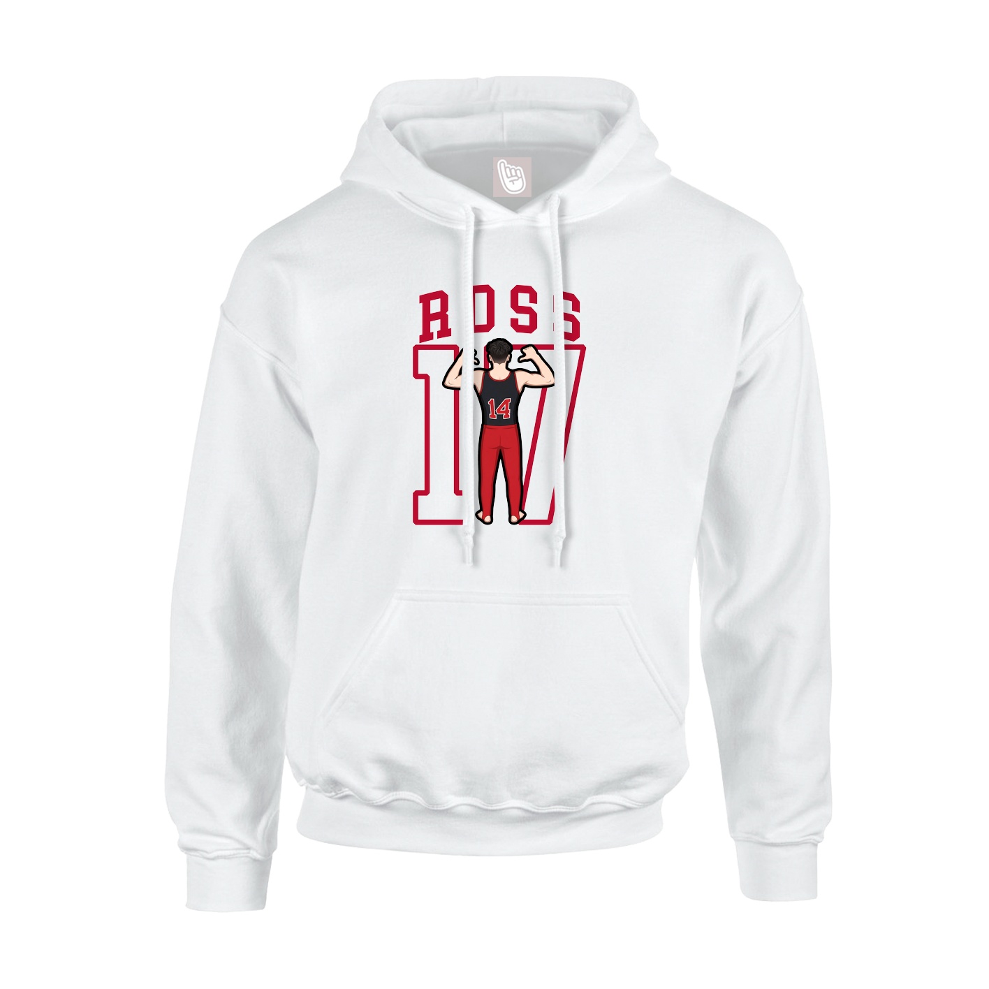 Youth Hoodie — Shirsey in White
