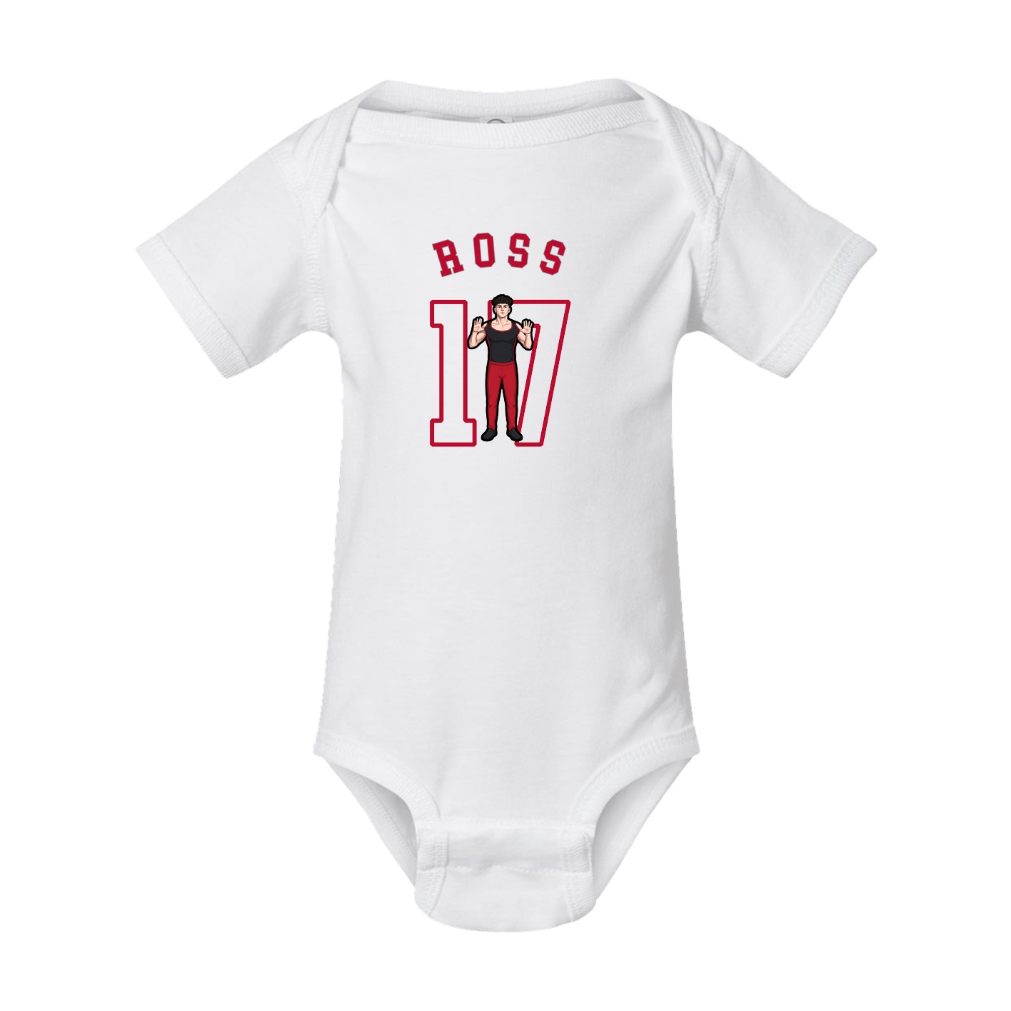 Baby Onesie — Shirsey Arch in White