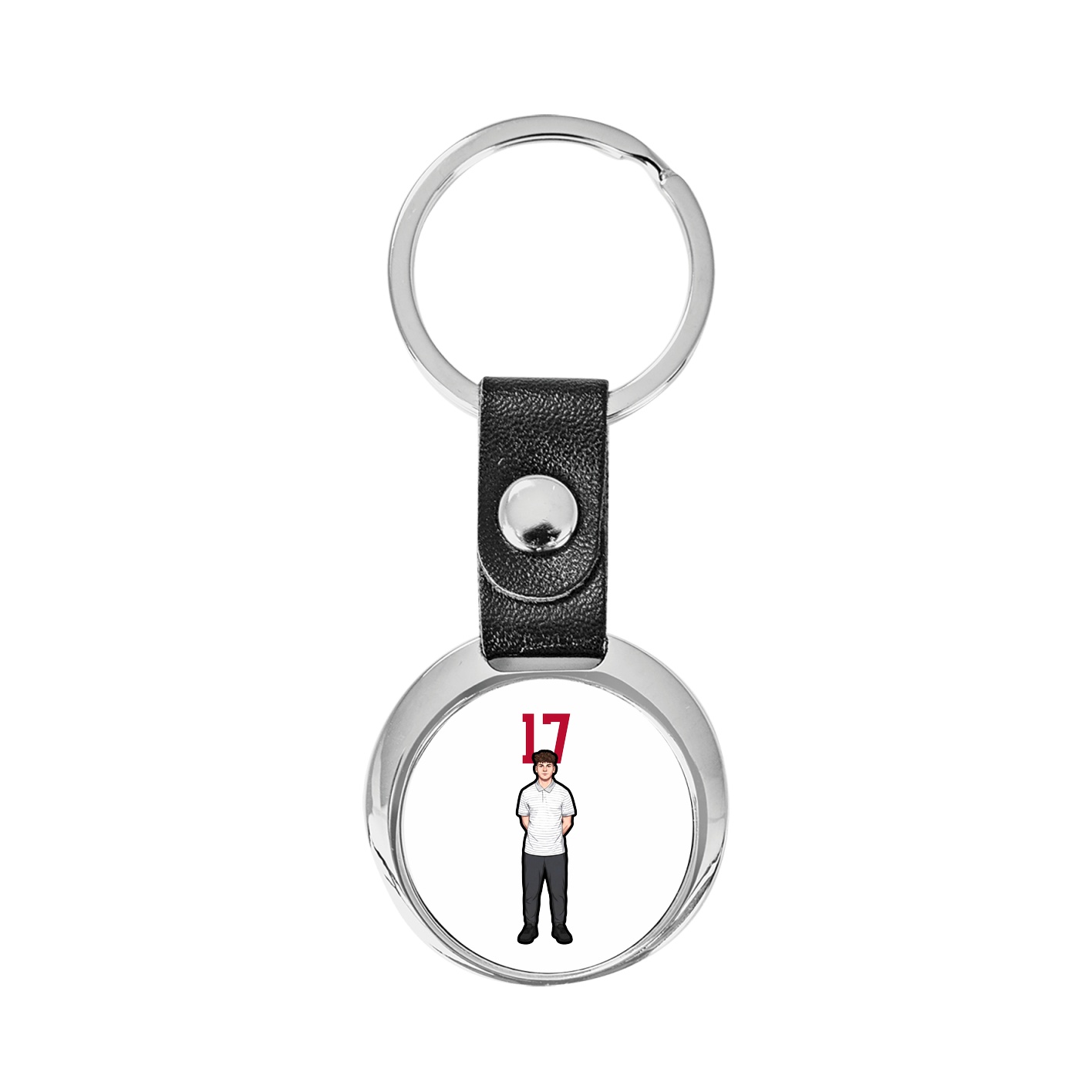 Key Chain — Number Top in Classic