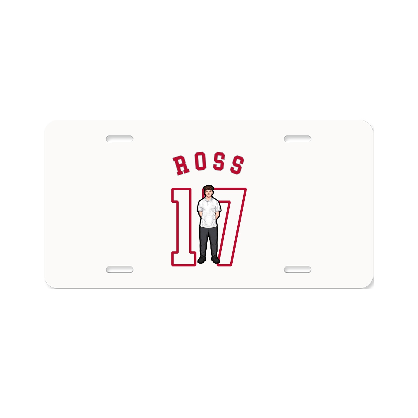 License Plate — Shirsey Arch in Classic
