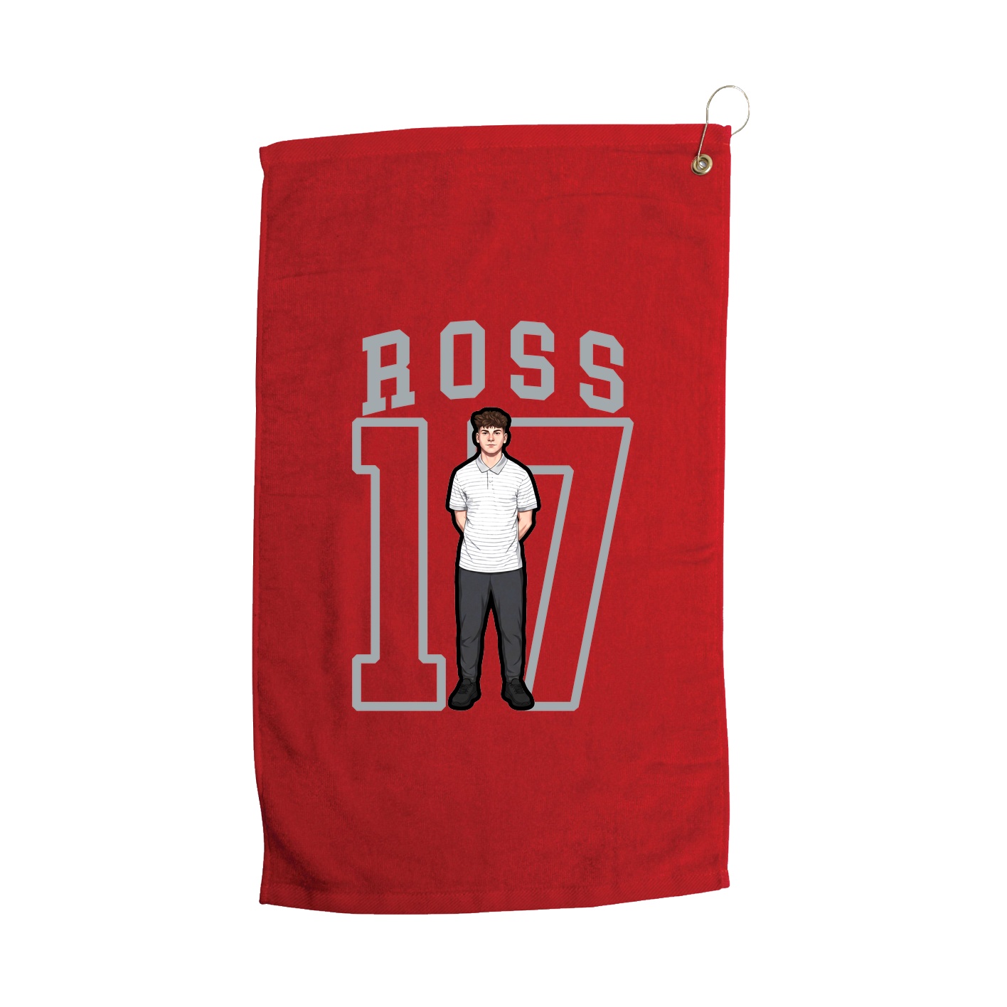 Golf Towel — Shirsey in Red