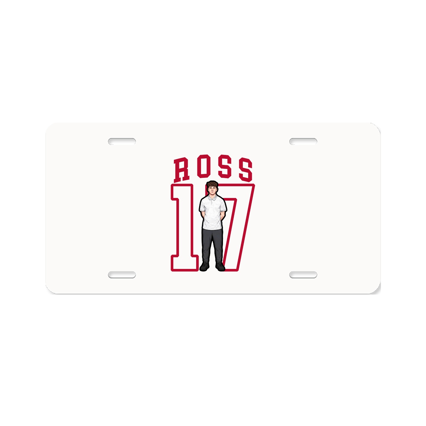 License Plate — Shirsey in Classic