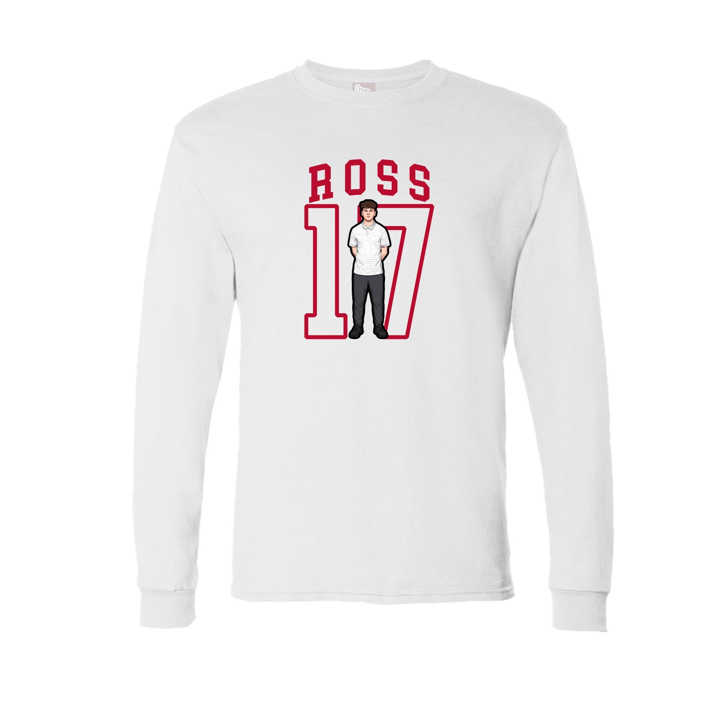 Long Sleeve Tee — Shirsey in White