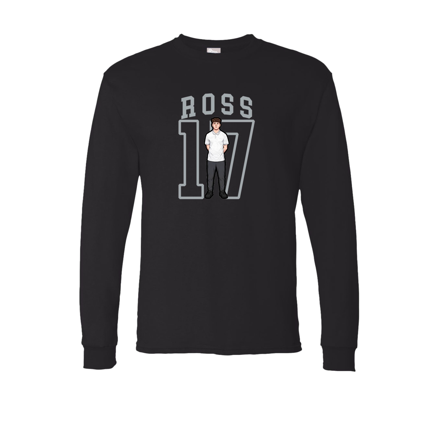 Long Sleeve Tee — Shirsey in Black